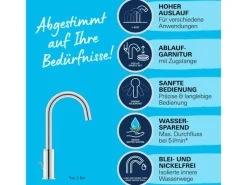 Clearance QuickFix Waschtischarmatur Start L-Size Zugstangen-Ablaufgarnitur 1 1/4" Zubehör Für Küchenarmatur|Ersatzteile Küchenarmatur