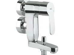 Outlet Vertica-Einhand-Wannenbatterie Eurostyle Cosmopolitan Chrom Einhebelmischer