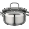 GSW Pfannen<Bratentopf FOGO mit Glasdeckel 20Cm