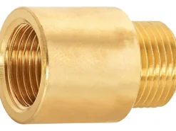 Best Hahnverlängerung 14,9 mm (Rp 3/8) x 16,7 mm (R 3/8) Messing 20 mm Ersatzteile Küchenarmatur