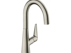 Hansgrohe Einhebelmischer<Einhebel-Küchenarmatur Talis S 220 Finish Edelstahl