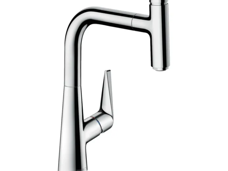 Online Hansgrohe Einhebel-Küchenarmatur Talis Select S 220 mit Ausziehauslauf Chrom