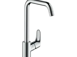 Best Einhebel-Küchenmischer Focus 260 für offene Warmwasserbereiter Chrom Einhebelmischer