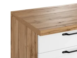 Best Held Möbel Held Küchen Winkelküche Kempten 300 cm mit E-Geräten Wotan/Weiß