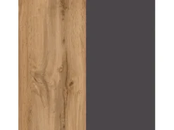 Best Küchen-Hängeschrank Turin 60 cm Graphit/Wotaneiche Küchenschränke