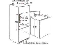 Sale Küchenzeile Mailand 330 cm -Weiß Matt ohne E-Geräte Einbauküchen