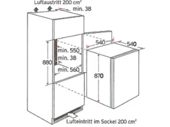 Clearance Held Möbel Küchenzeile Mailand 310 cm -Weiß Matt mit E-Geräten Weiß Hochglanz