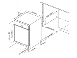 Outlet Held Möbel Küchenzeile Mailand 310 cm -Weiß Matt ohne E-Geräte Weiß Hochglanz