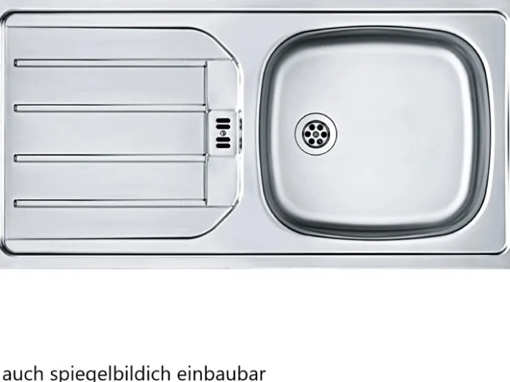 Best Held Möbel Küchenzeile Sorrento 210/270 cm Wotaneiche-Grafit Winkel