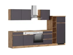 Outlet Küchenzeile Turin 330 cm mit E-Geräten Einbauküchen