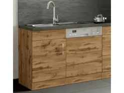 Spülenunterschrank für Geschirrspüler Sorrento 110x85x60cm Wotaneiche Pantryküchen|Einbauküchen