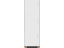 Best Held Möbel Held Möel Küchen-Kühlschr.umau Sorrento 60x200xT60cm Nische Weiß-WotanEiche