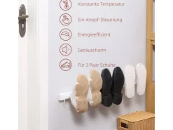 HOMCOM Elektrischer Schuhtrockner 60W