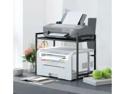 Discount HOMCOM Erweiterbares Mikrowellenregal Mikrowellenständer mit 3 Haken Küchenregal