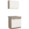 Sale Homestyle4u Küchenzeile 80x207x60 in Weiß 2360