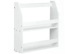 Homestyle4u Küchenregale<Wandregal Hängeregal Küchenregal Bücherregal Regal Holz Weiß