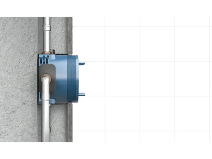 Ideal Standard Einhebelmischer<Armaturen-Bundle Unterputz Ceratherm T100 Chrom