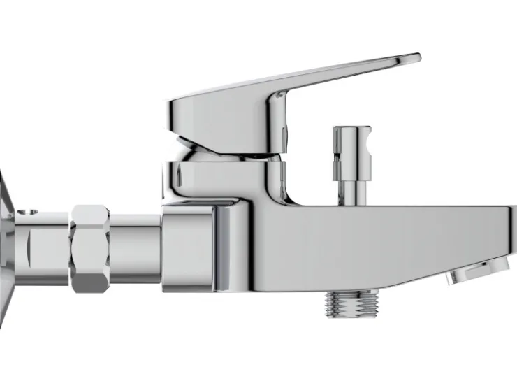 Ideal Standard Einhebelmischer<Badearmatur Ceraplan Chrom Aufputz Schweizer Ausführung