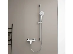 Clearance Brausearmatur Cerafine D Aufputz Chrom Einhebelmischer