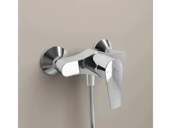 Clearance Brausearmatur Cerafine D Aufputz Chrom Einhebelmischer