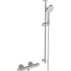 Sale Duschsystem Ceratherm T50 Aufputz Brausestange 900 mm Chrom Einhebelmischer