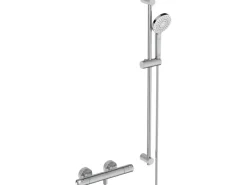 Sale Duschsystem Ceratherm T50 Aufputz Brausestange 900 mm Chrom Einhebelmischer
