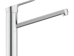 Ideal Standard Einhebelmischer<Küchenarmatur Ceraflex BlueStart verlängerter Sockel Chrom