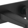 Discount Wand-Waschtischarmatur Unterputz Ceraplan Schwarz Matt Einhebelmischer