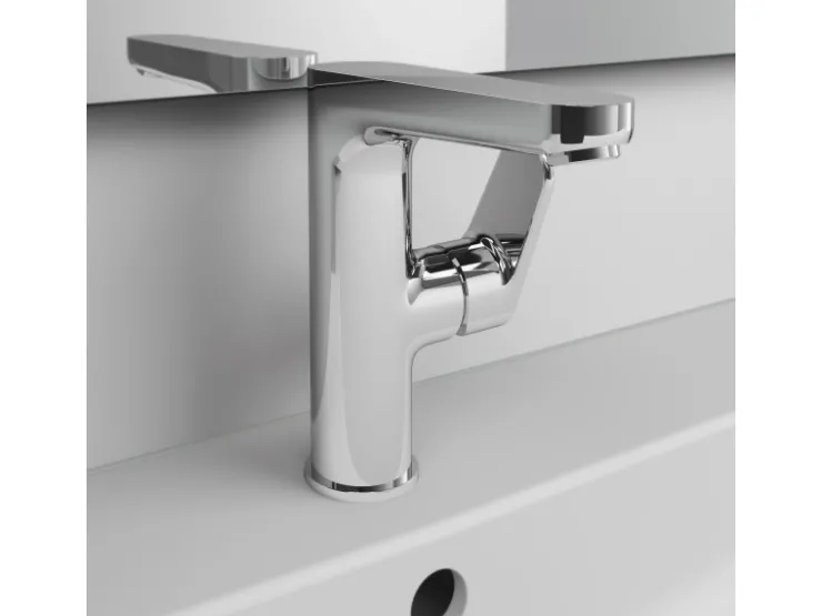 Ideal Standard Einhebelmischer<Waschtischarmatur Cerafine O H155 ohne Ablaufgarnitur Chrom