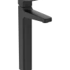 Outlet Waschtischarmatur Ceraplan H250 mit Ablaufgarnitur Schwarz Matt Einhebelmischer