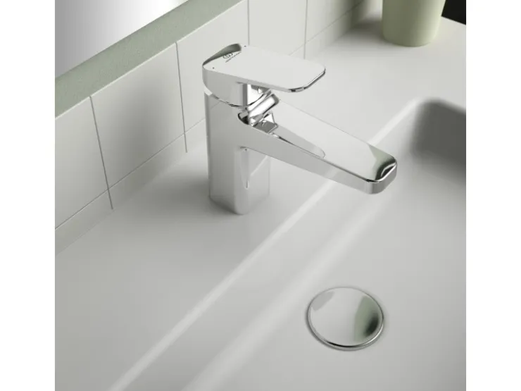 Clearance Ideal Standard Waschtischarmatur Chrom mit PushOpen-Ventil Ceraplan H90