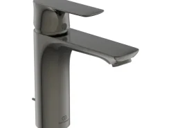Ideal Standard Einhebelmischer<Waschtischarmatur Connect Air Grande o. Ablaufg. Magnetic Grey Grau