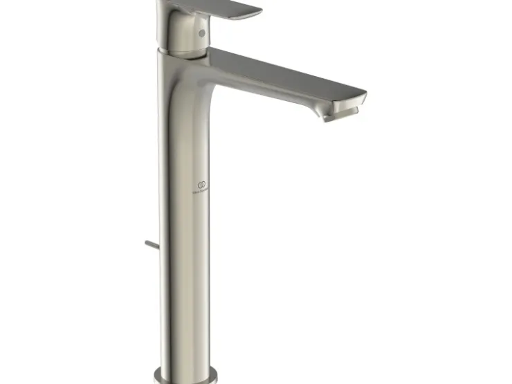 Ideal Standard Einhebelmischer<Waschtischarmatur Connect Air verlängerter Sockel Silver Storm Silber