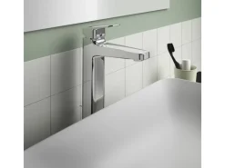Waschtischarmatur Ceraplan Chrom o. Ablaufgarnitur H250 Idealfix Einhebelmischer