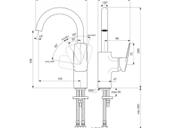 Sale Waschtischarmatur Ceraplan H200 ohne Ablaufgarnitur Schwarz Matt Einhebelmischer