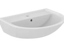 Clearance Ideal Standard Waschtisch Eurovit 60 cm 1 Hahnloch mit Überlauf Weiß