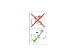 Discount Impuls Küchen Küchenzeile IBZ42807L 280 cm  ohne E-Geräte Grafit