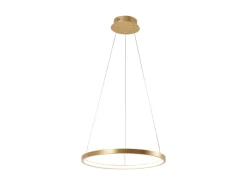 Outlet Just Light Pendelleuchte Circle Gold Ø 40 cm Kücheninseln