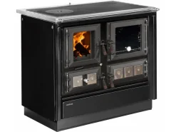 Sale Justus Küchenofen Rustico 90 2.0 Stahl Schwarz 7 kW
