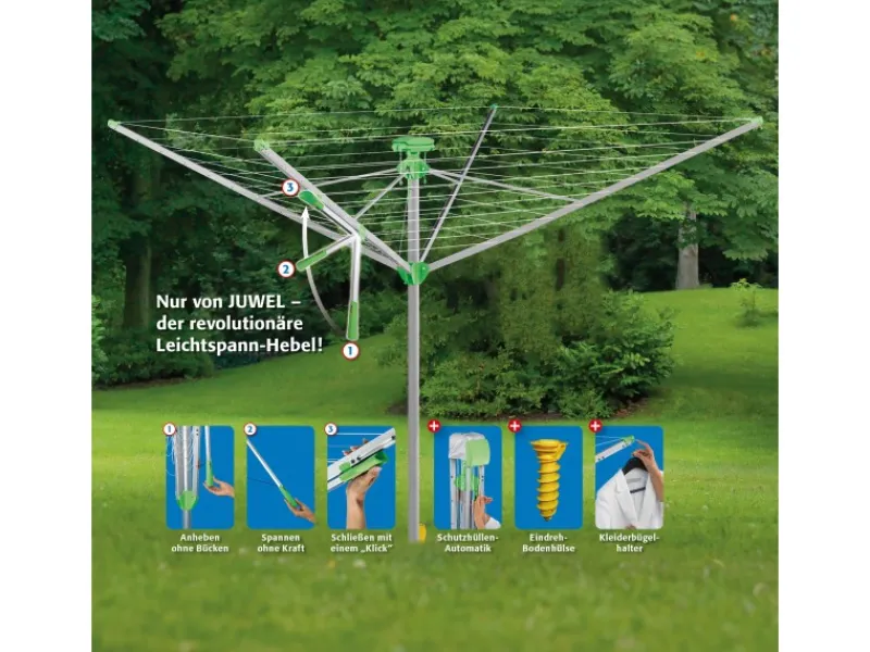 Discount Wäschespinnen Novaplus 400 Deluxe Wäschetrockner