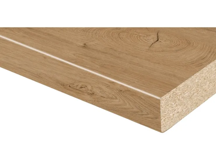 Outlet Kaindl Arbeitsplatte Eiche Endgrain Classic 90 cm x 3,8 cm Meterware