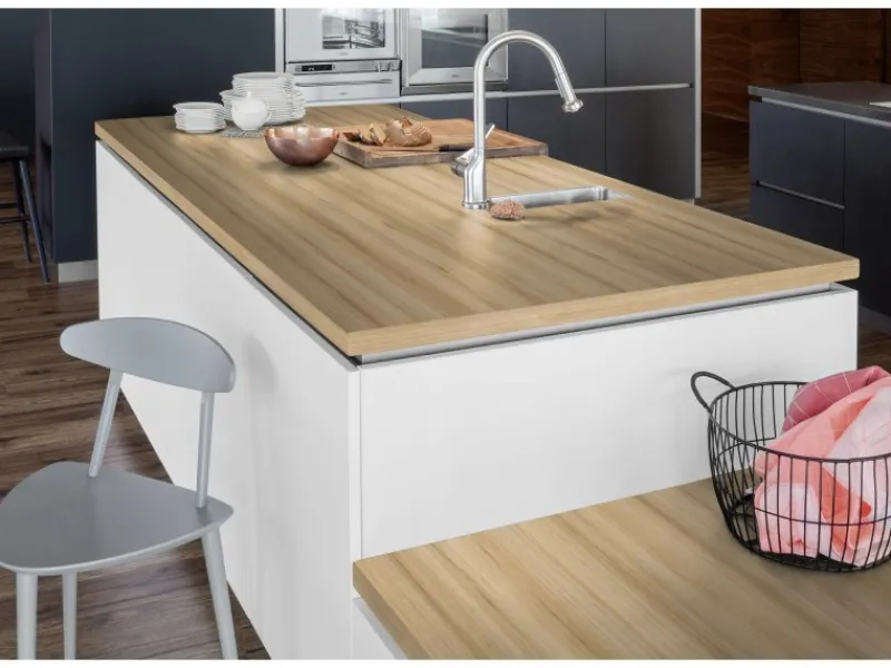 Clearance Kaindl Arbeitsplatte Eiche Evoke Classic 410 cm x 60 cm x 3,8 cm Kücheninseln