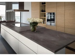 Clearance Kaindl Arbeitsplatte Vicosa Escuro 410 cm x 63,5 cm x 3,8 cm Marmor