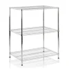 Online Karat Gitterregal Everest 210 kg Belastbarkeit 3 Böden Verchromt 60 x 35 x 90 cm
