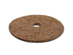 Best Mulchscheiben Kokos Pflanzenschutzmatte Winterschutz Kokosfaser 10er-Set Ø 30 cm Töpfe