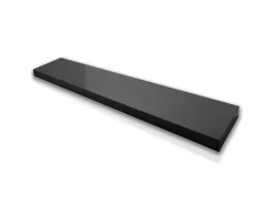 New Karat Wandboard Stockholm Elegantes Wandregal Universal Matt 60 cm Breite Schwarz
