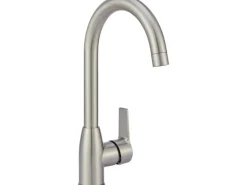Discount Küchenarmatur Lattari Einhebel Edelstahl-Optik