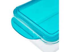 Sale Frischhaltedose Tino 22,5 cm x 13,5 cm x 6,5 cm Transparent-Blau Vorratsdosen