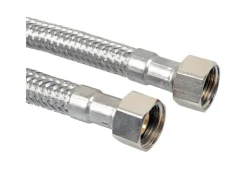 Kirchhoff Kühlschränke<Anschlussschlauch Flexibel 1.000 mm 18,7 mm(1/2"IG) x 18,7 mm (1/2"IG) Edelstahl