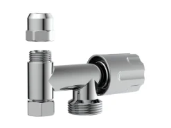 Kirchhoff Zubehör Für Küchenarmatur<GA-Zusatzventil 15 mm (3/8"IG) x 26,4 mm (3/4"AG) x 16,7 mm x 10 mm